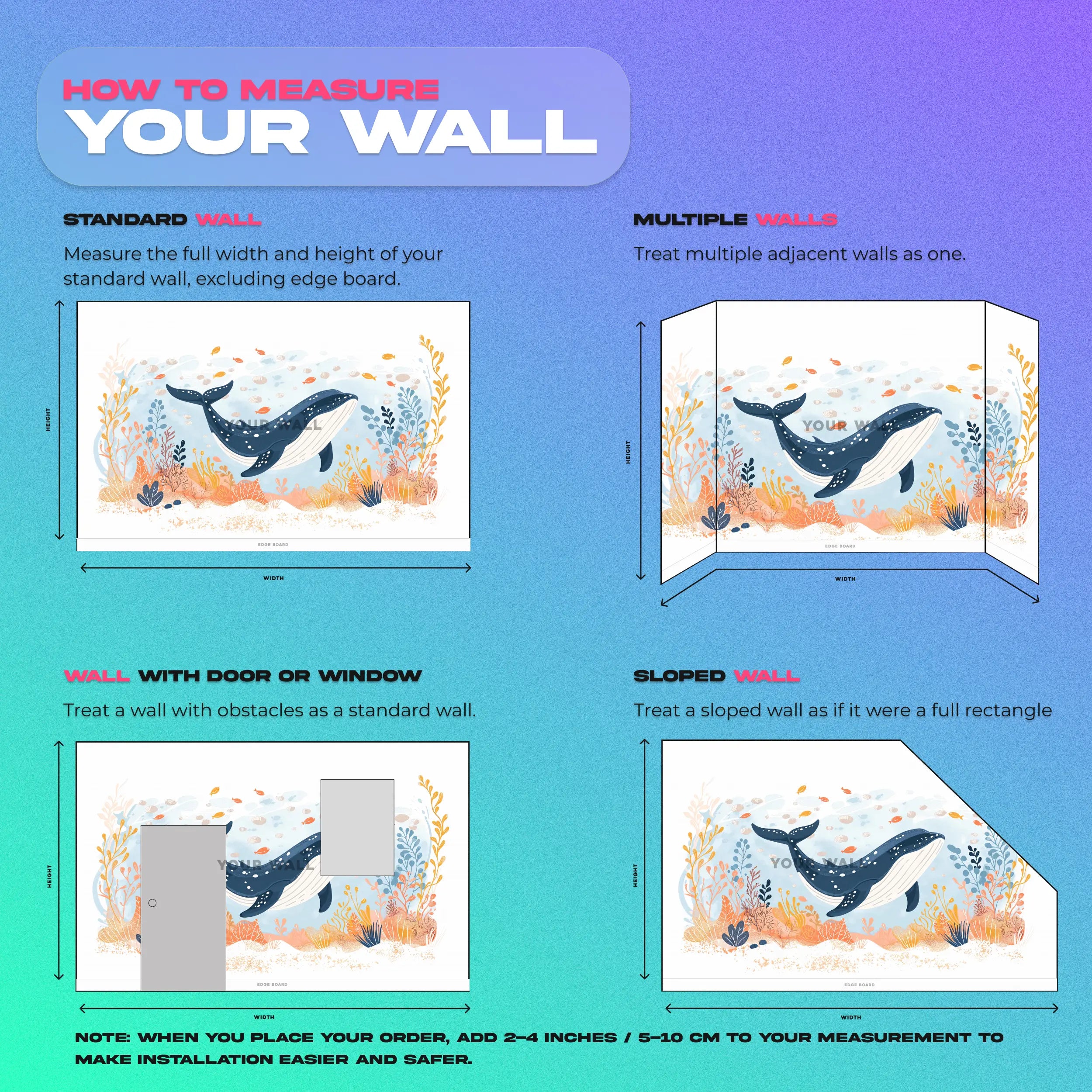 Nursery ocean wallpaper