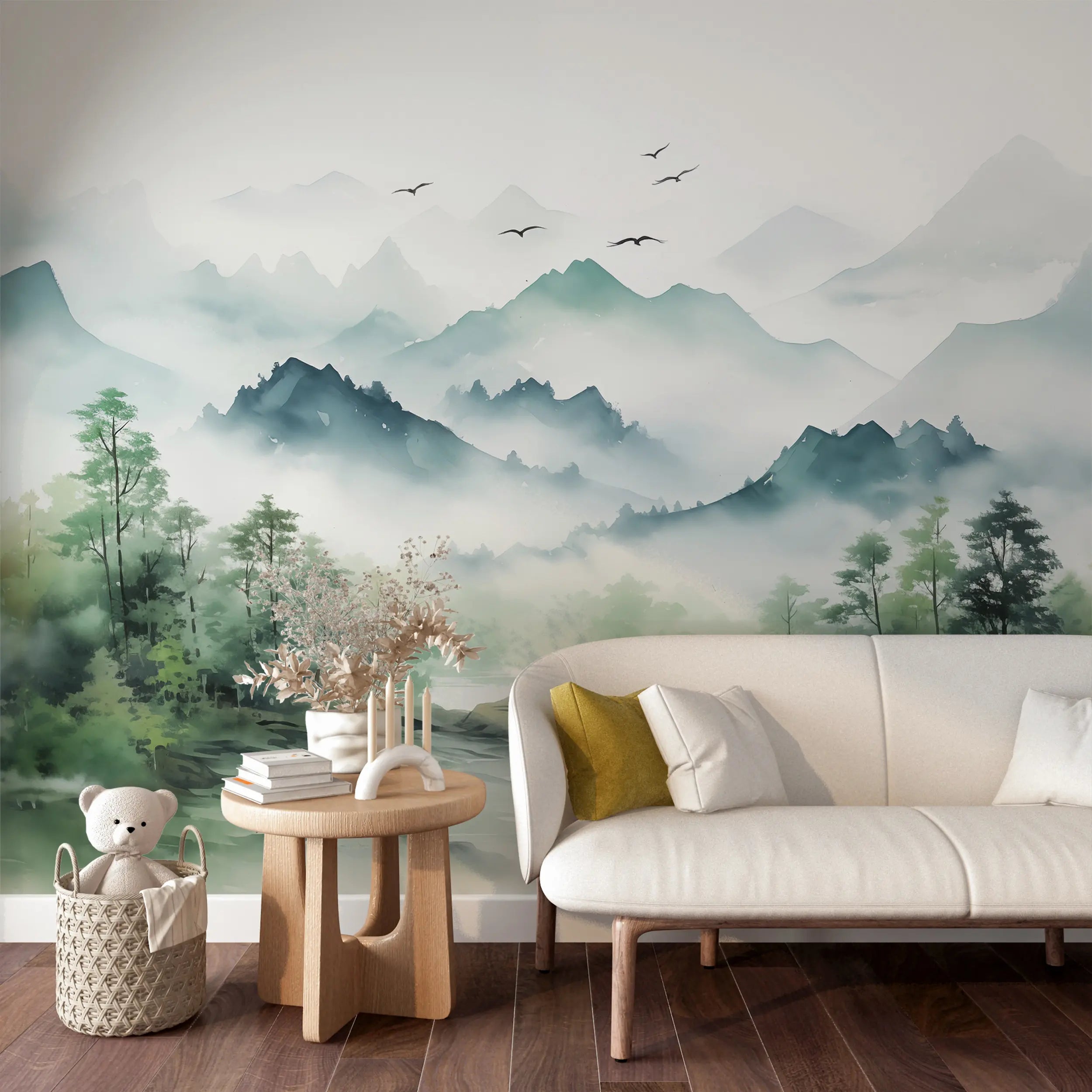 Tranquil Nature Wall Covering Peel & Stick