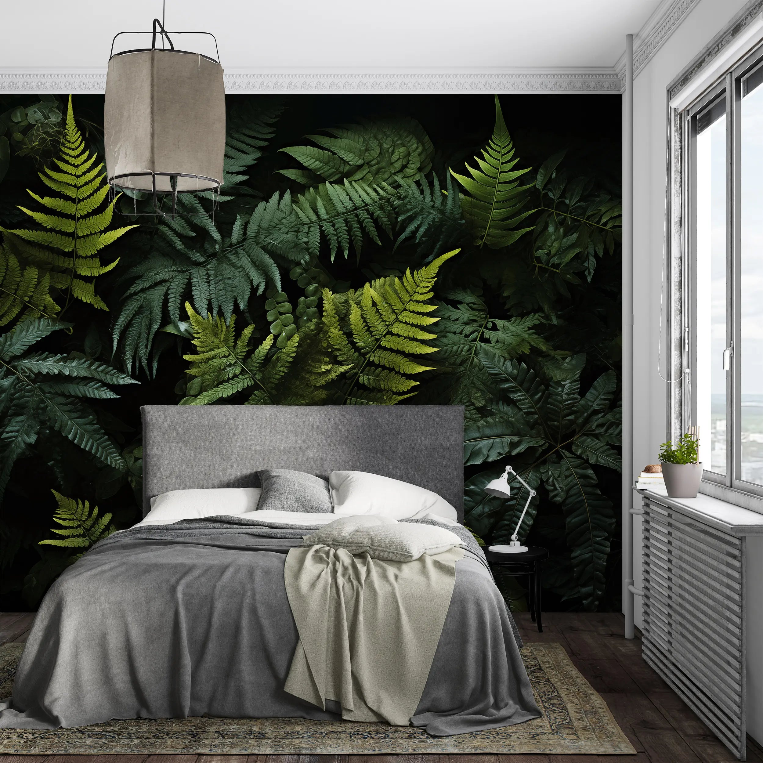 Peel and Stick Fern Botanical Decor