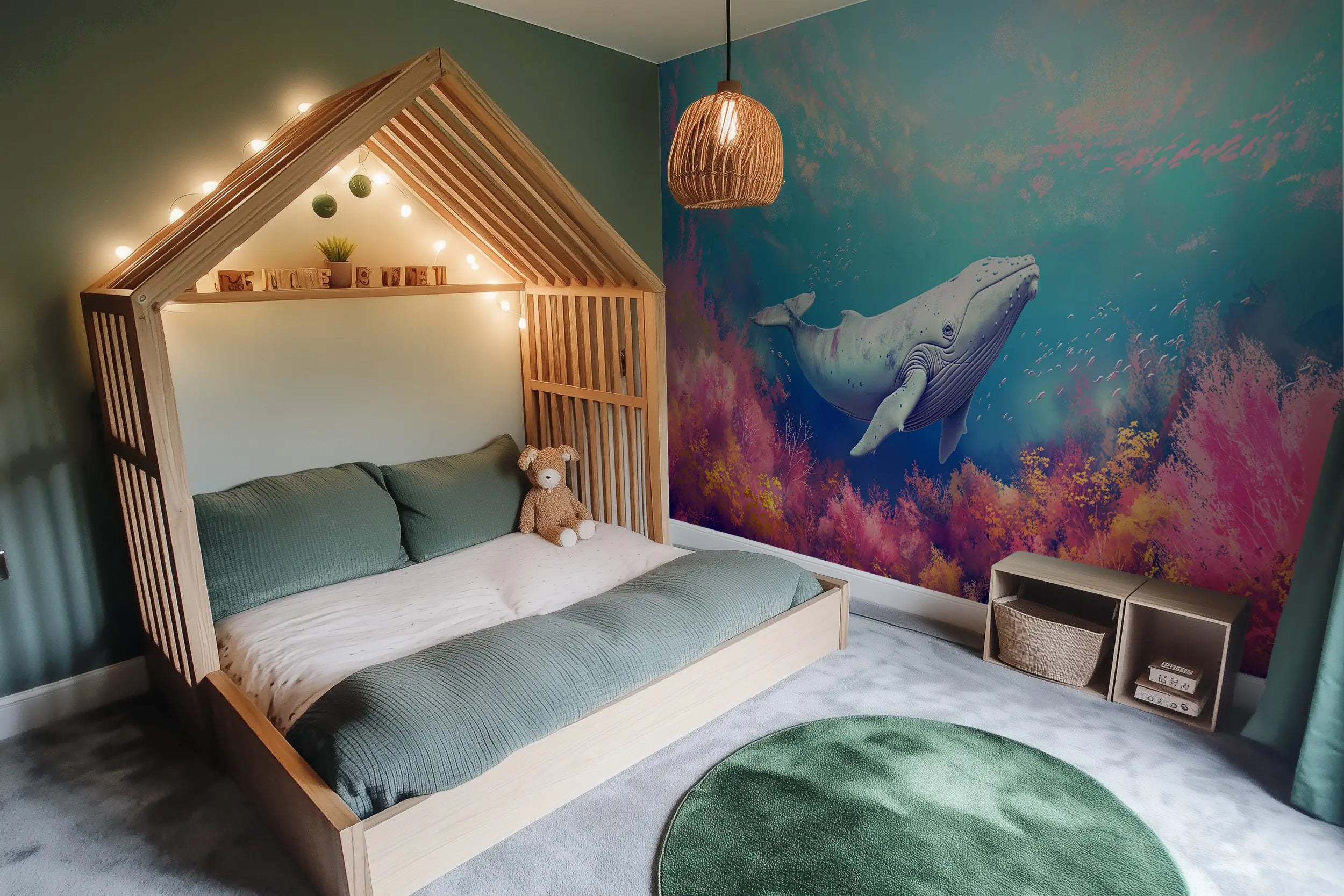 Eco-friendly underwater wall art