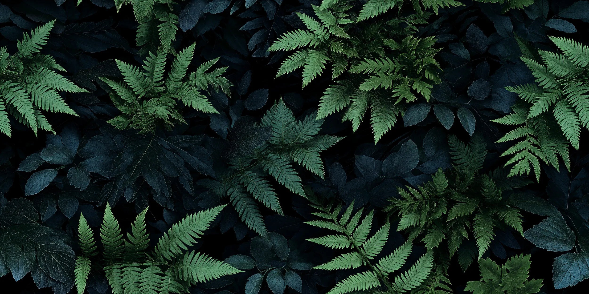 Black and green wallpaper