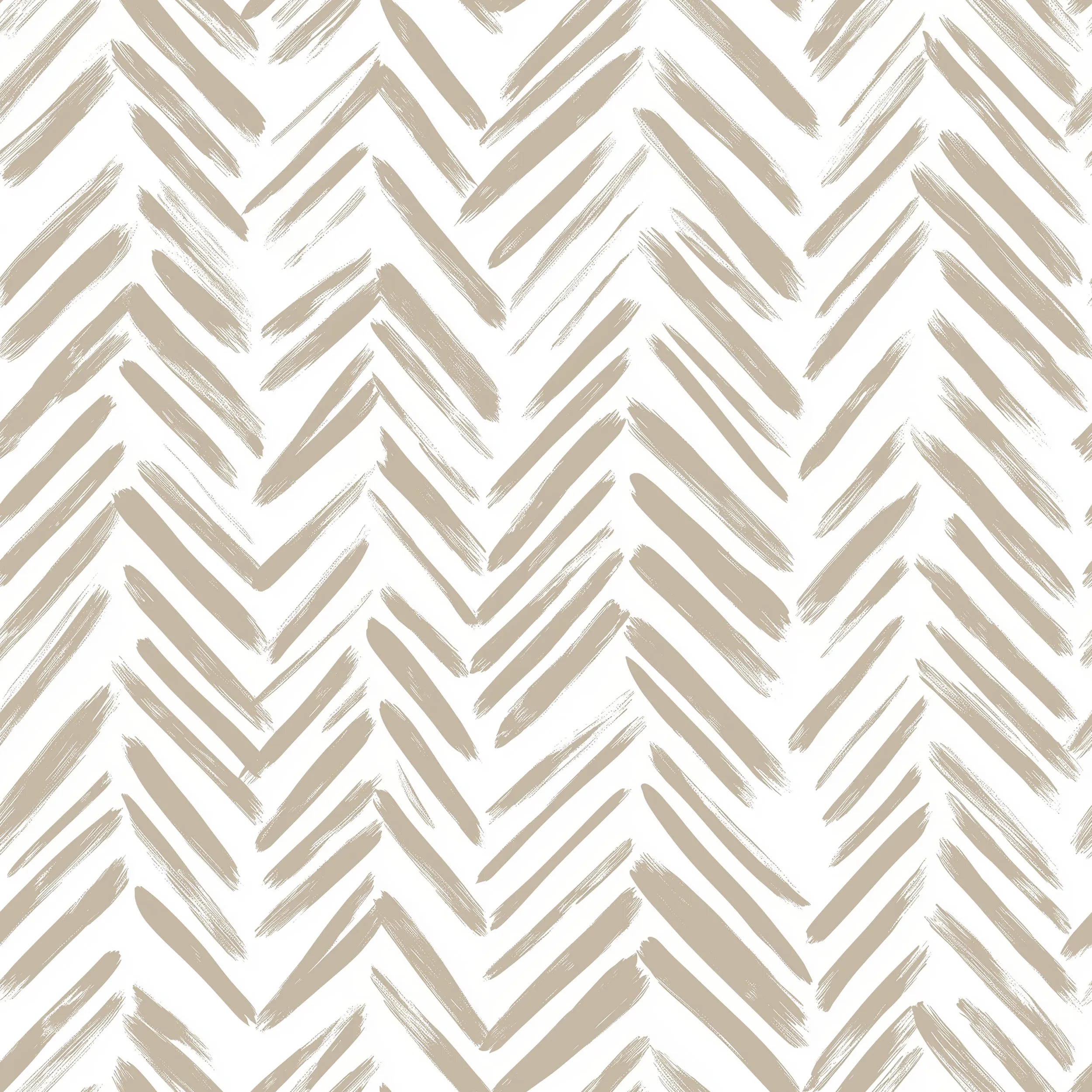 Minimalist herringbone design wall art