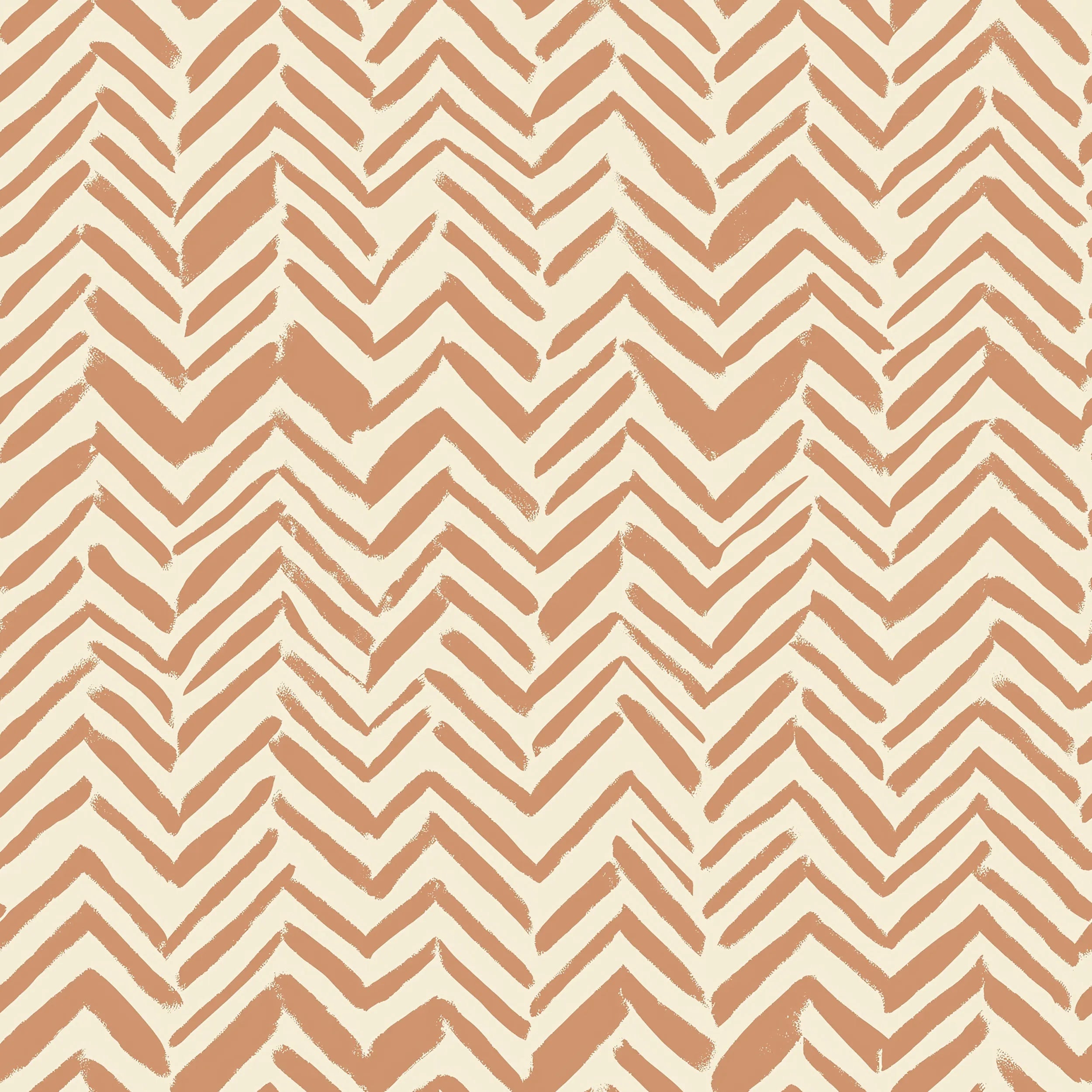 Minimalist herringbone pattern wallpaper