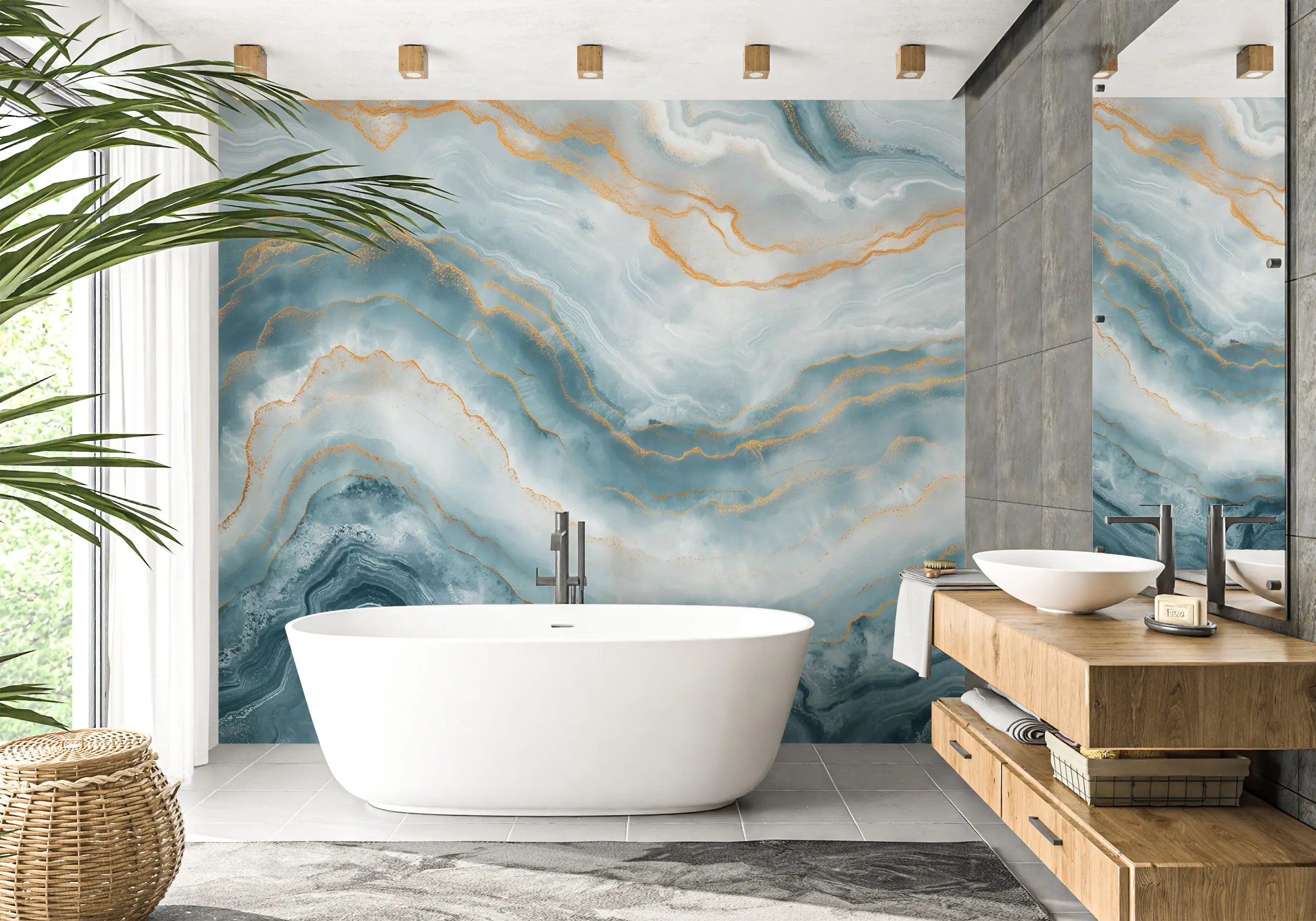 PVC-free removable wallpaper