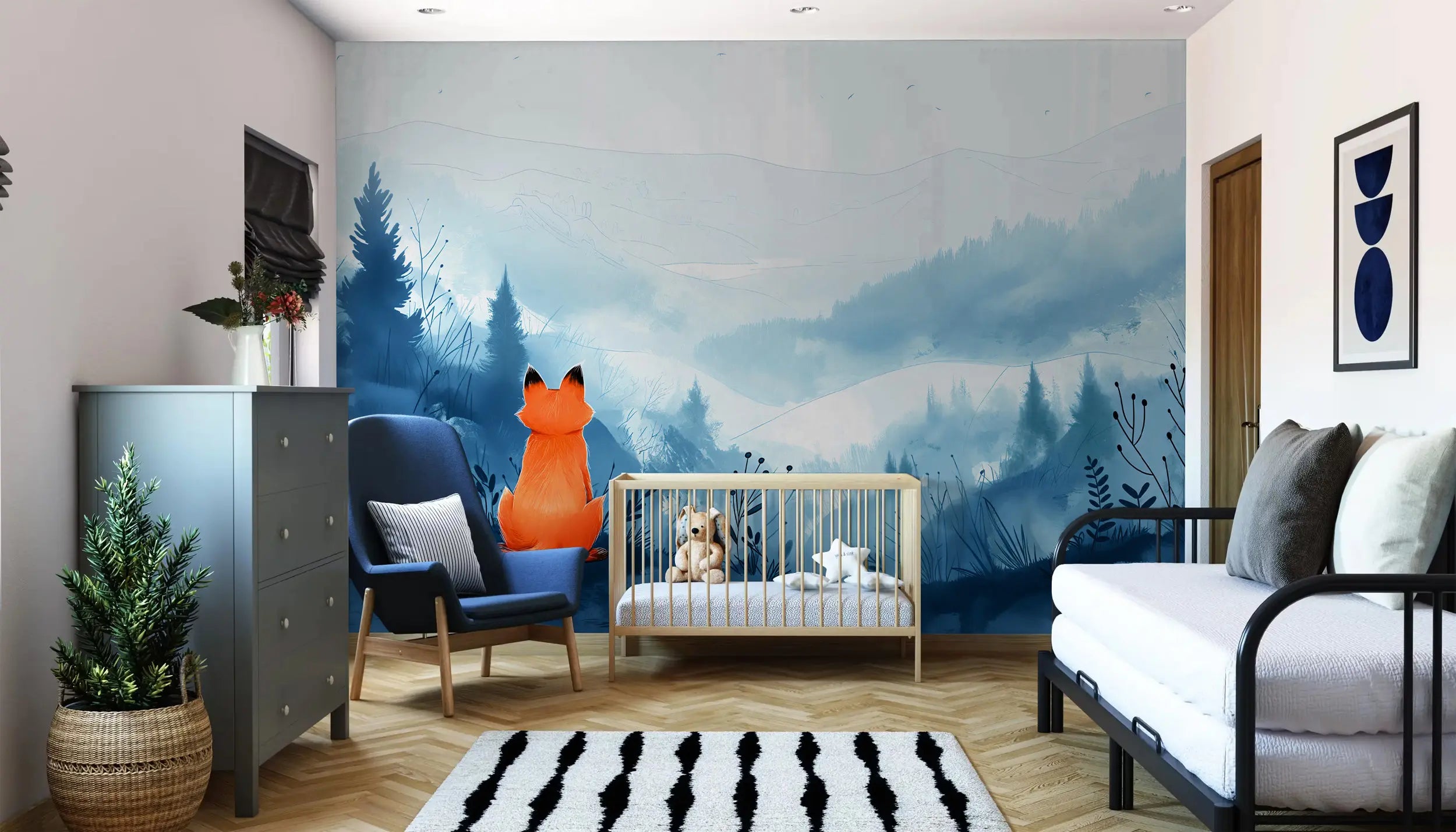 Eco-friendly nursery decor