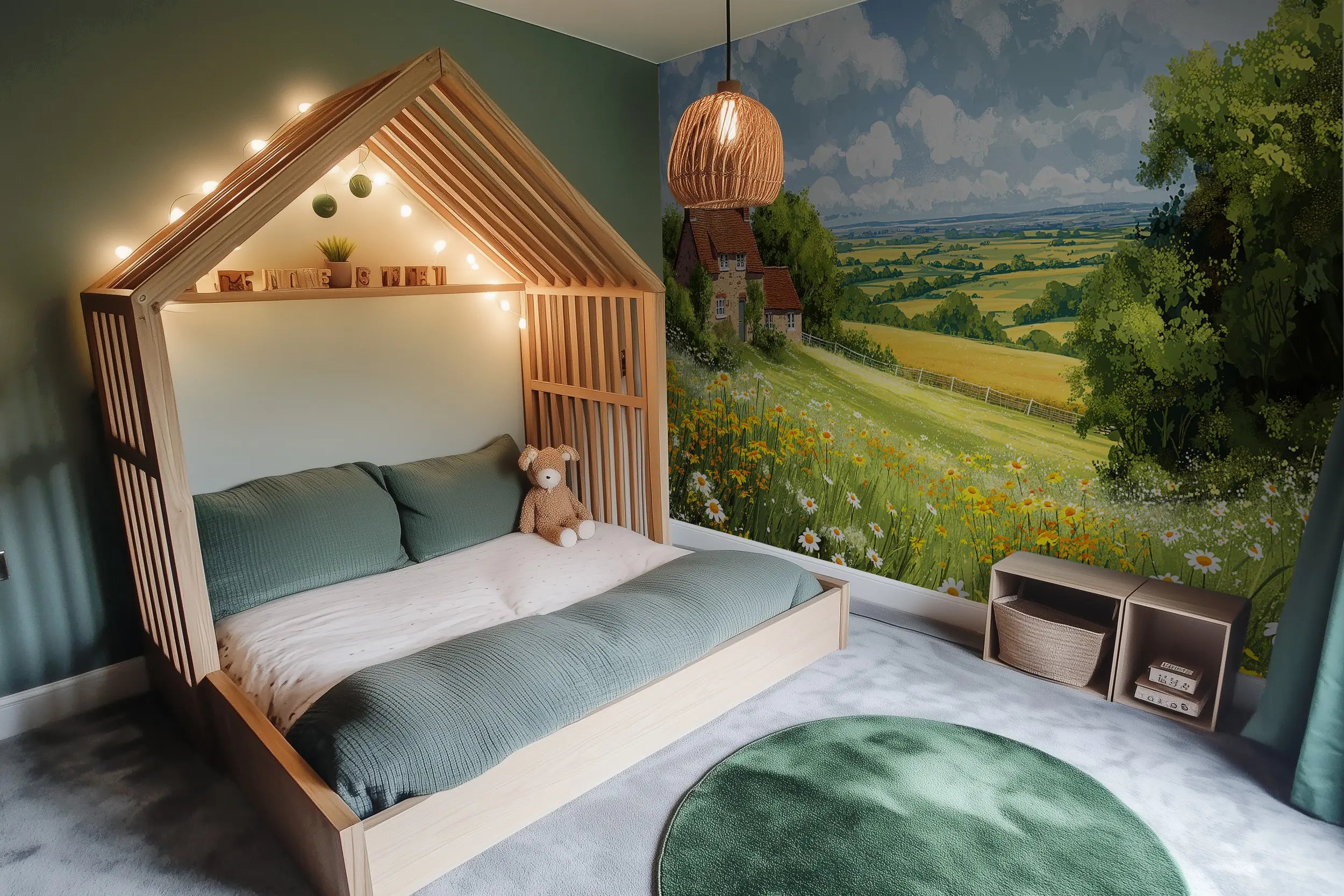 PVC free cottage mural