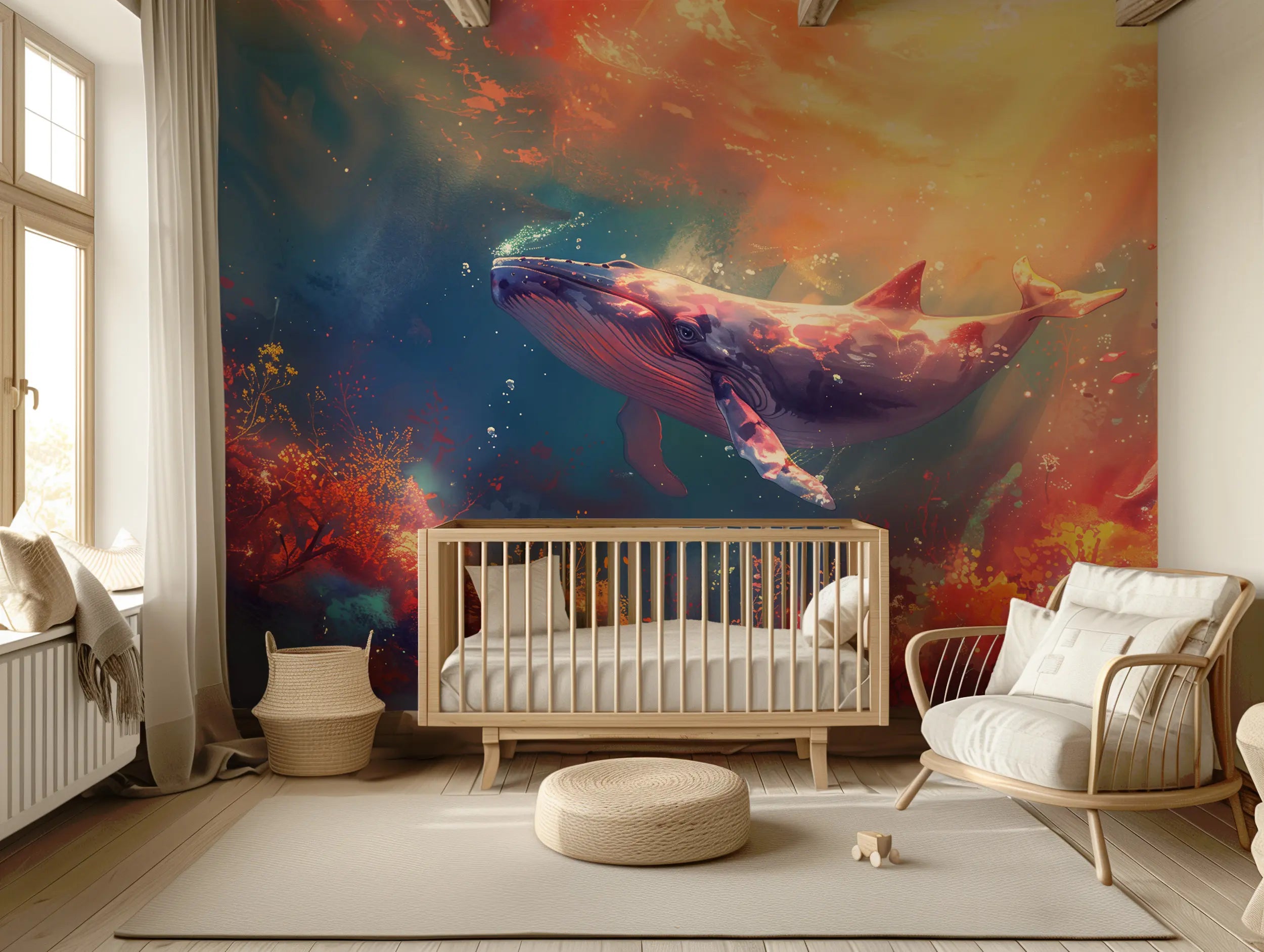 Eco-friendly underwater wall art