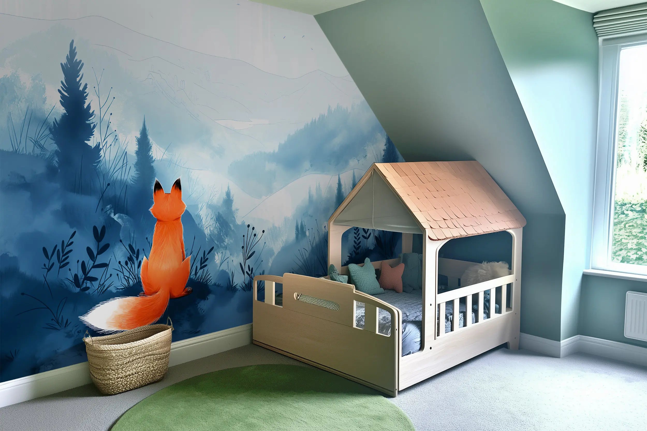 Nursery mountain landscape