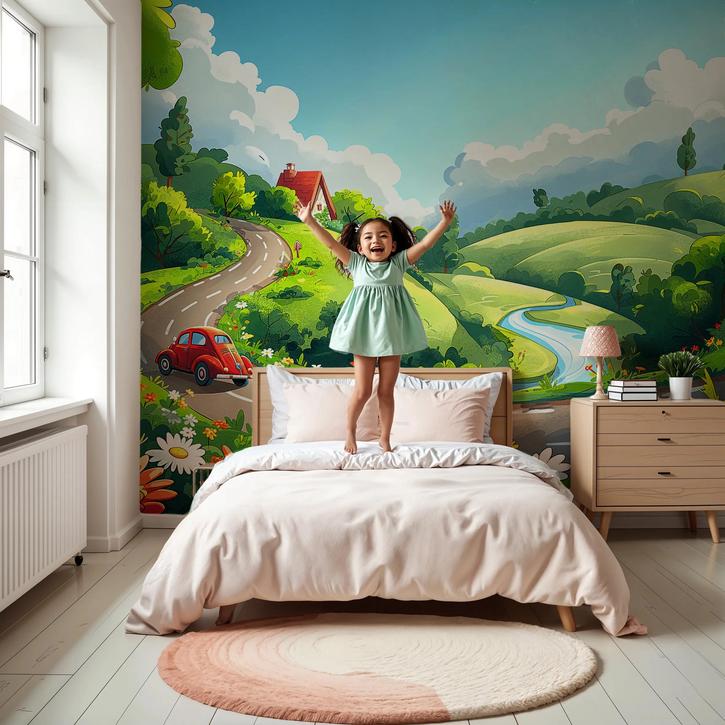 Removable kids room decor
